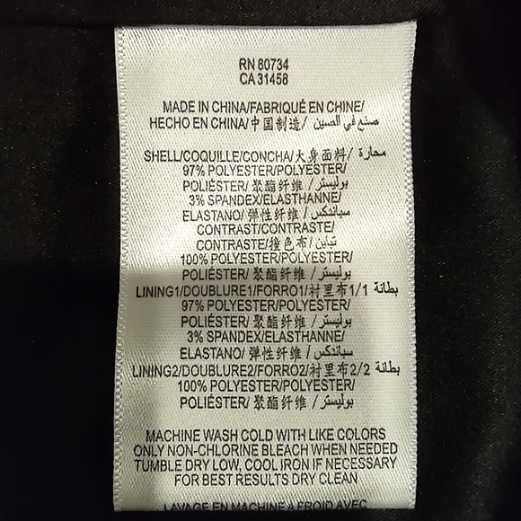 MAXANDCLEO Size 8 NWT Beautiful Black Sheath Sleeveless Knee length Dress - Picture 9 of 11